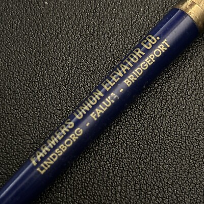 Vintage Ballpoint Pen Farmers Union Elevator Corp Co-op Kansas