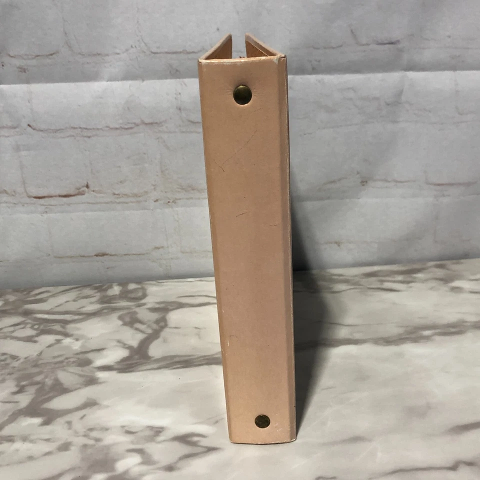 Libro de direcciones y citas recargable con sello HC de colección nuevo 1980 cubierta para pájaros Foto 2 de 4