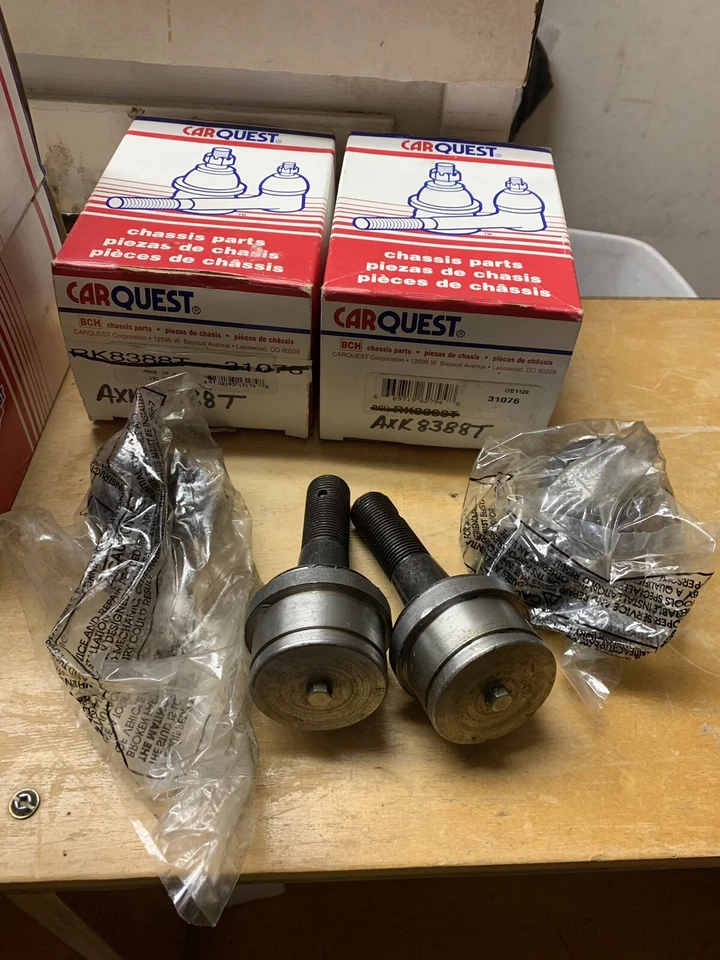 2 CARQUEST 球接头套件适用于福特 F250 F350 4x4 Super Duty 99-16 K8388T (2) — 第 2/3 张图片