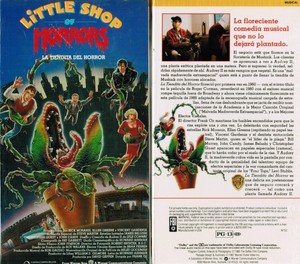 Little Shop Of Horrors Vhs Video Tape New Dubbed In Spanish Rick Moranis 12569603332 Ebay