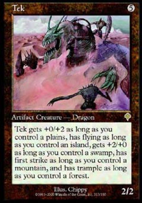 MTG Tek Near Mint Foil Invasion