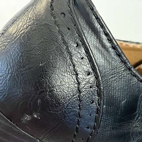 DOLCE Mojo Moxy X2K Wednesday Booties Shoes Aristocratic Black Vegan Leather 8 M - Picture 7 of 15