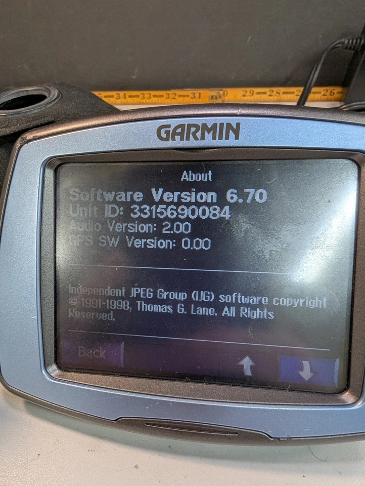 Garmin StreetPilot c530 Portable GPS Navigator Bundle (with Mount, Case) NO CORD - Image 2 of 2