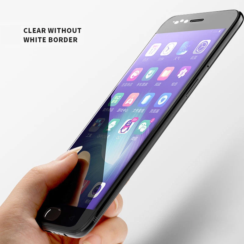 For OnePlus 9 Pro Nord 8 7T 6T Full Cover Curved Tempered Glass Screen Protector - Image 4 of 4