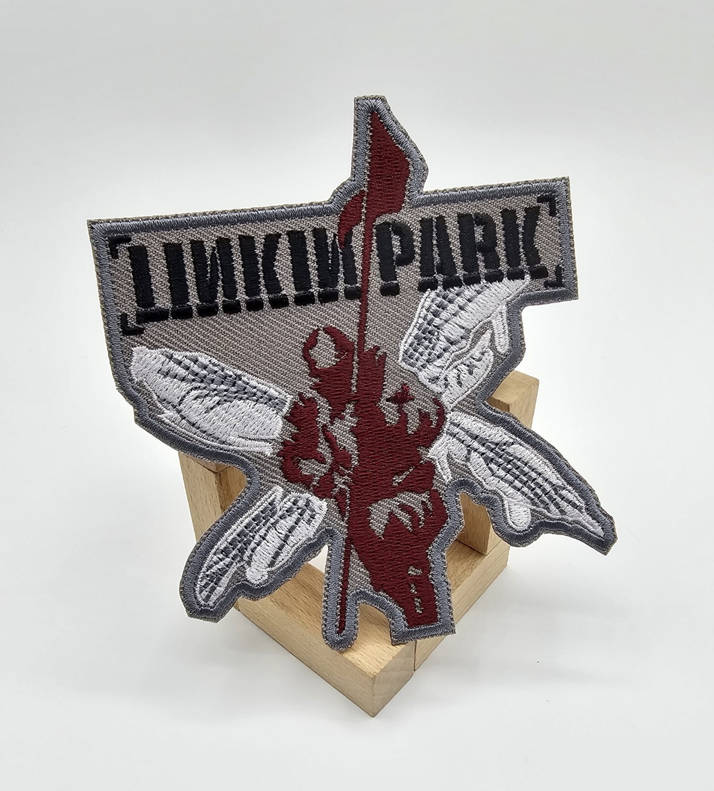 Linkin Park patch, Linkin Park logo band patch, iron/sew on patch,