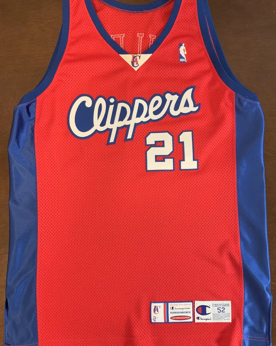 Rare Vintage Champion NBA Los Angeles Clippers Darius Miles