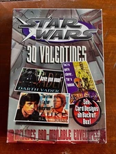 Vintage 1998 New! The Paper Magic Group Star Wars Box Of 30 Valentines
