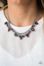 Paparazzi Necklace - Glammed If I Do, Glammed If I Dont - Purple