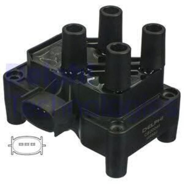 Delphi ZüNdspule ZüNdmodul FüR Ford KA 1.3I 1.6I Focus II Turnier 1.6 1.4 1.8-image