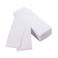 Healifty 100pcs Non woven body and facial wax strips-1Pack