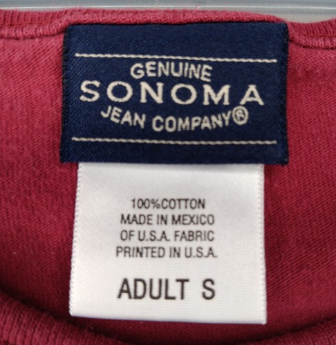 T-shirt donna piccola Y2K Sonoma vintage anni 90 maglietta autunno raccolta autunno manica lunga - Foto 6 di 6