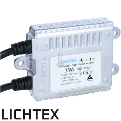 LICHTEX Ultimate CAN-Bus HID Xenon Scheinwerfer Steuergerät 12V 35W AC 9-16V AB