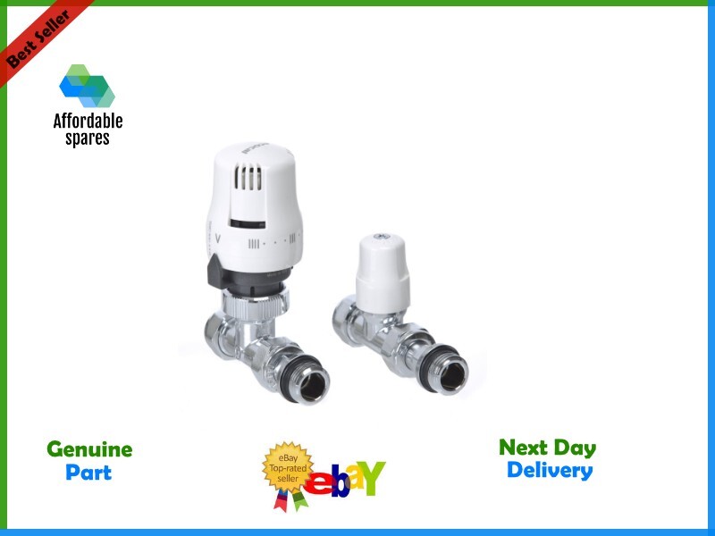 200440 LTC- ALTECNIC ECOPAC TRV/LS 10MM THERMO RADIATOR VALVE & LOCKSHIELD VALVE