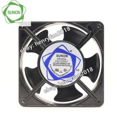 SUNON Fan DP200A P/N 2123XST Axial Fan 220/240V 50/60Hz 0.14A Cooling Fan