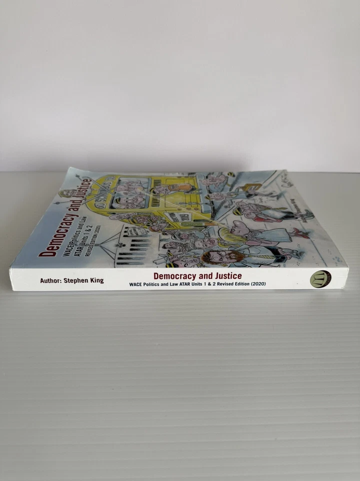 Democracy and Justice WACE Politics and Law ATAR Units I & 2 Revised Edition - image 3 of 4
