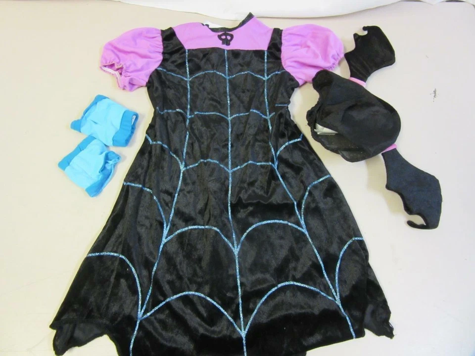 Disney Vampirina Clásico Niñas Halloween Disfraz Vestido Talla XS (3T-4T) Foto 3 de 3