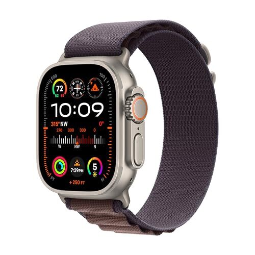 Apple Watch Ultra 2 [GPS + Cellular 49mm] Smartwatch with Rugged Titanium Case &-image