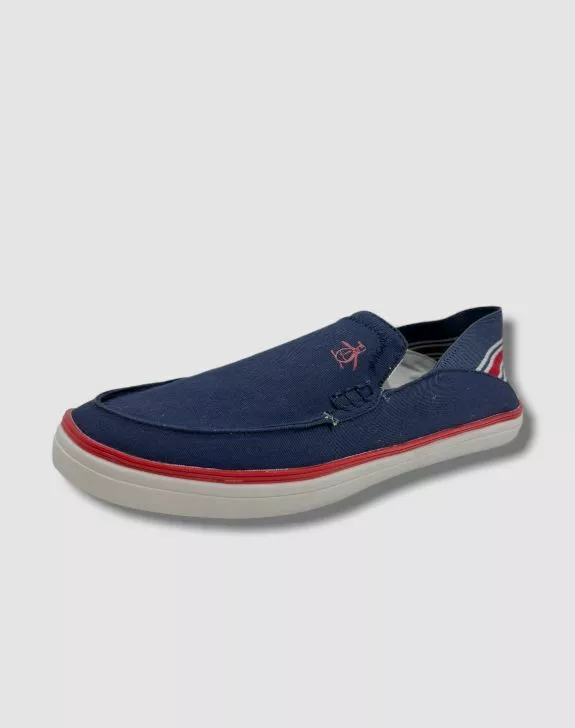 96 Original Penguin Men s Blue Rocky Slip On Sneakers Shoes Size