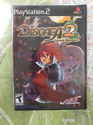 Disgaea 2: Cursed Memories (Sony PlayStation 2, 2006) Brand New See Pictures