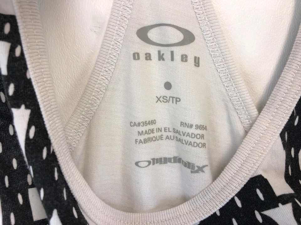 Oakley 衬衫女式 XS 超小号轻便户外步行锻炼健身房跑步 — 第 3/4 张图片