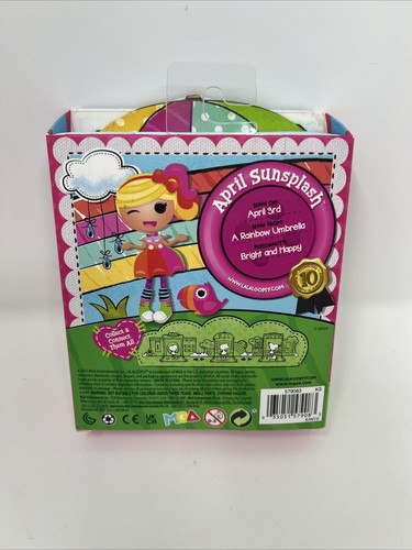 LALALOOPSY MINI April Sunsplash 10th Anniversary Doll PET & ACCESSORIES NEW - Picture 2 of 2