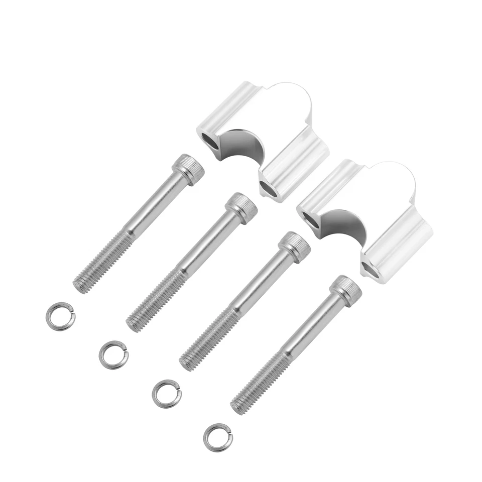 Elevadores de manillar MOFUN 30 mm altura de elevación 7/8" para Kawasaki KLX110 2002-2020 Foto 3 de 4