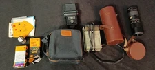 Lot of Vivitar and other Camera Accessories Untested