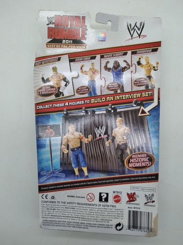Mattel 2011 WWE Wrestling Rey Mysterio PPV Royal Rumble Toys R Us esclusivo nuovo con scatola - Foto 6 di 6