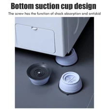 4Pcs/Set Anti Vibration Washing Machine Stand Reduce Noise Anti Walk Dryer HG AC