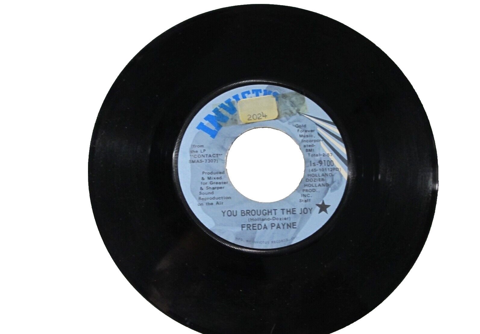 45 RECORD - FREDA PAYNE - YOU BROUGH ME JOY