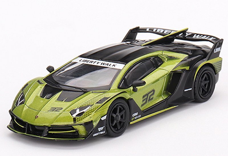 1/64 ScaleMini GT EVO LBWK ランボルギーニ コカコーラ Preorder] ScaleMini 1:64 Lamborghini LB Works Aventador GT