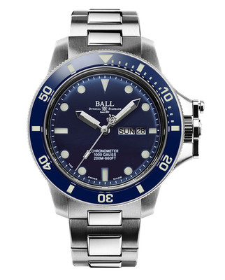 Ball DM2218B-S1CJ-BE Engineer Hydrocarbon Original Blue 43mm