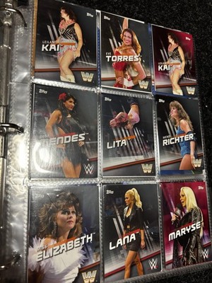 WWE Topps 2016 Divas Revolution Card Lot Parallels