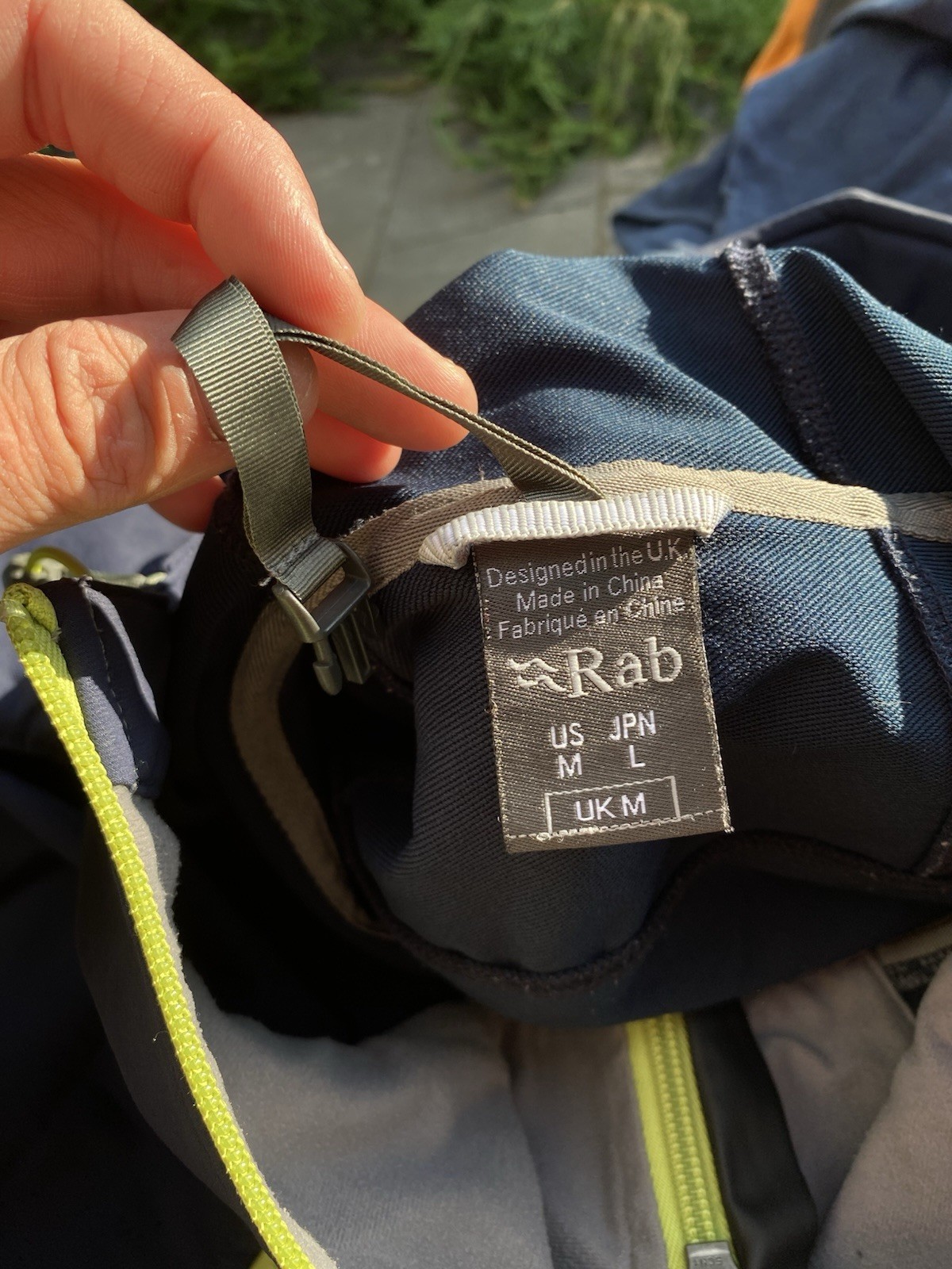 Rab Exodus Jacket Softshell Midweight Windbreaker… - image 9