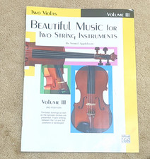 Alfred Beautiful Music for Two: Two Violas Vol. III Sheet Music