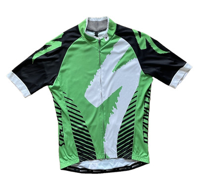 Specialized Radtrikot Comp Racing Herren Large grün schwarz weiß Top