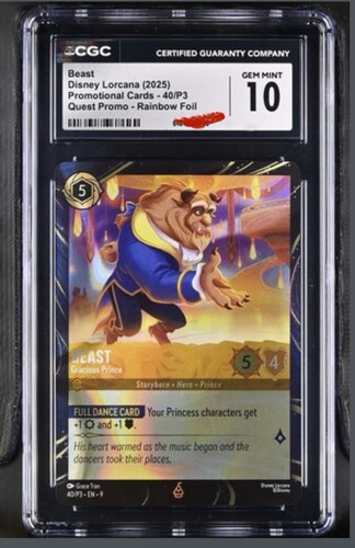 Beast - Gracious Prince graded CGC 10 for sale on eBay