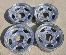 Set Of 4 2000-2005 Ford Polished Excursion F-250 Sd F350 Oem Wheels 16 Oe Rims Set Of 4 2000-2005 Ford Polished Excursion F-250 Sd F350 Oem Wheels 16 Oe Rims