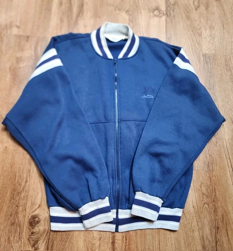 Giacca da pista vintage Christian Dior Monsieur pile full zip uomo media Y2K