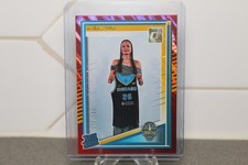2025 Panini Donruss WNBA Ajsa Sivka RC Red Laser /399 Chicago Sky
