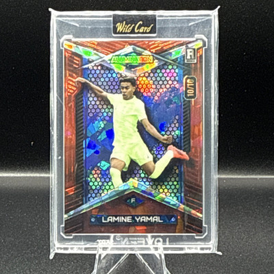 Wild Card Alumination Lamine Yamal Soccer 2024 Serial Numbered 10/10 BC-LY10