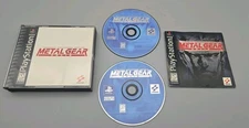 Metal Gear Solid (Sony PlayStation 1, 1999) Cib Complete W/ Reg Card - Tested!
