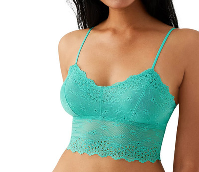 B.tempt'd by Wacoal Women's Inspired Eyelet Bralette in Water Garden | Size: Med