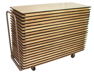 #ad #ad Table Truck for 6#x27; Banquet Tables holds 12 15 $499.99