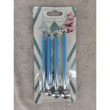 Modelling Ball Tools Set 4 Piece Stainless Steel Sugar Paste Marzipan Crafting