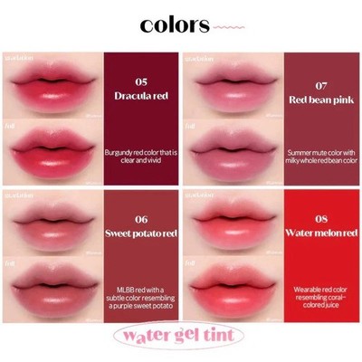 Etude House Dear Darling Water Gel Tint sexy und langanhaltende rote Töne Lippen