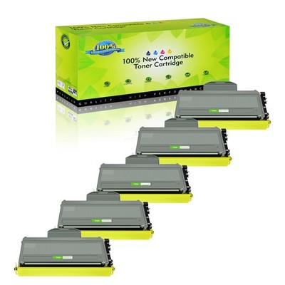 5PK High Yield TN360 Toner Cartridge For Brother TN330 MFC-7320 MFC-7340 HL-2140