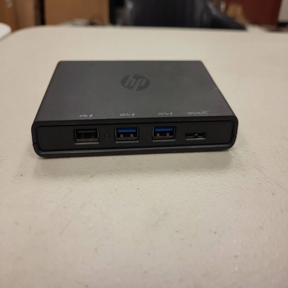 HP Thunderbolt 3 Dock 747166-001 USB Display Port Cables Docking Station - Image 4 of 4