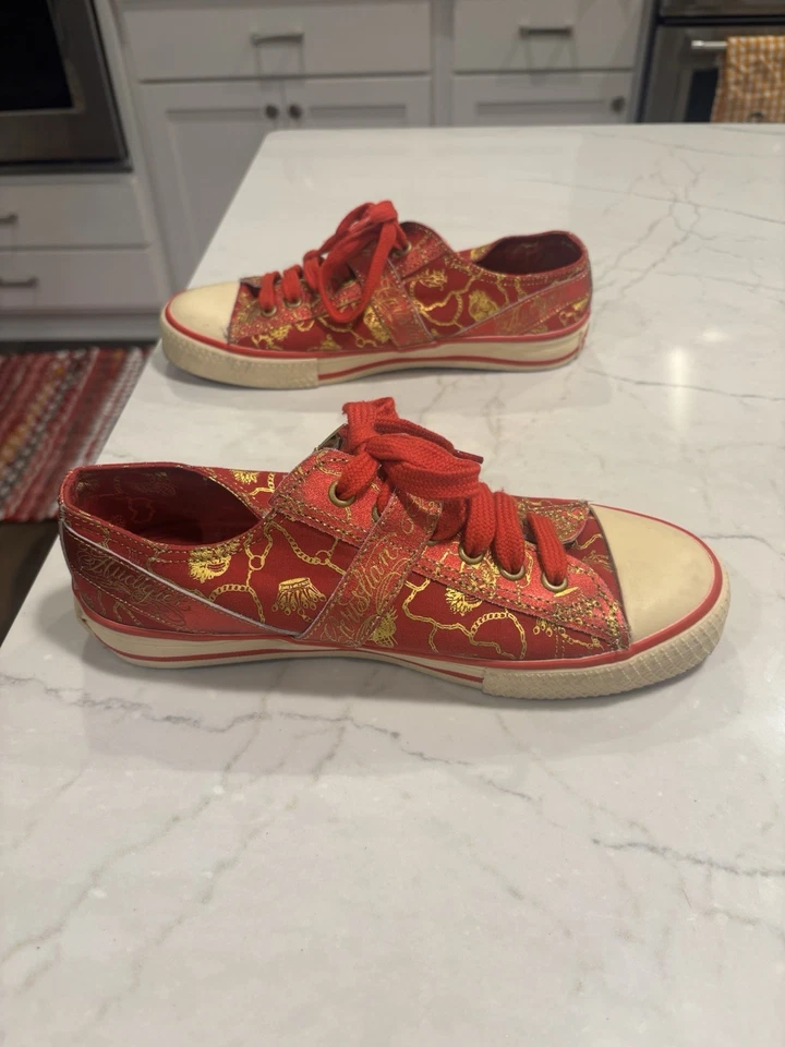 Zapatillas para mujer Christian Audigier, talla 7 Foto 3 de 4