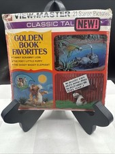 Vintage Sealed New -View Master Set , Golden Book Favorite 3 Reels GAF NOS